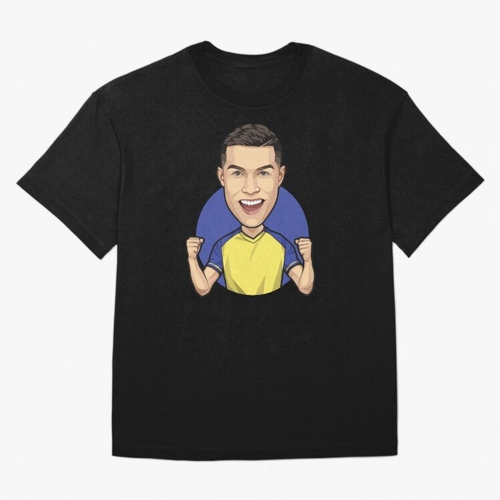 Ronaldo Al-Nassr 2022 Oversized T-Shirt Bring International Match Energy to FIFA World Cup 2026 Group Stage Driven by Mbappe, Argentina Energy, Football Passion, Legendary Performances, Festival Vibes and Supporter Community; Perfect for People Who