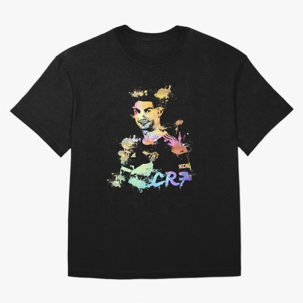 Cristiano Ronaldo Cristiano Ronaldoooo Oversized T-Shirt Join the Countdown to FIFA World Cup 2026 USA Canada Mexico for Fans of Cristiano Ronaldo and Portugal, Spain and Germany, Bringing Sports Nostalgia, International Competition, Famous Players