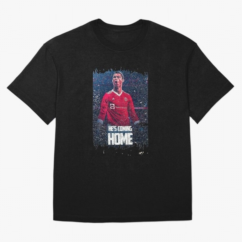 Cristiano Ronaldo Cristiano Ronaldoo Oversized T-Shirt Capture Stadium Memories from FIFA World Cup 2026 USA Canada Mexico Spirit, with Portugal, Spain and Germany, CR7 and Messi, Sports Nostalgia, International Competition, Famous Players and