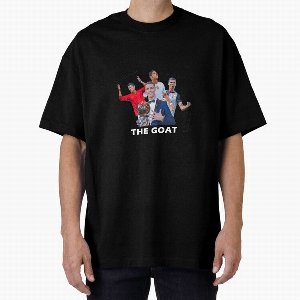 Cristiano Ronaldo Oversized T-Shirt Fuel Your Fan Pride for the FIFA World Cup 2026 Group Stage Journey through Haaland Highlights, Portugal Pride, Retro Football Energy, Iconic Rivalries, Trophy Chase Drama and Stadium Atmosphere; Made for Die