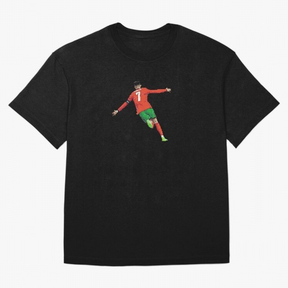 Cristiano Ronaldo Oversized T-Shirt Celebrate the Stars of FIFA World Cup 2026 Group Stage Spirit, Made for Spain, CR7 and Messi, Goal Celebration Energy, Supporter Heritage, Football Icons and Worldwide Tournament Joy; Great for Supporters Who