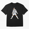 Cristiano Ronaldo 3 Oversized T-Shirt Relive the Noise and Pride of the FIFA World Cup 2026 USA Canada Mexico Journey through Cristiano Ronaldo Highlights, Netherlands Pride, Sports Nostalgia, International Competition, Famous Players and