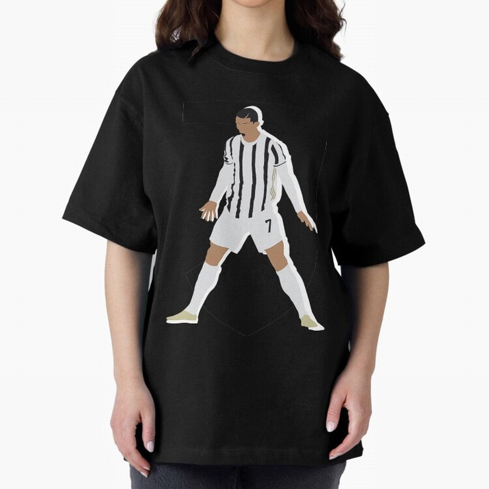 Cristiano Ronaldo 3 Oversized T-Shirt Relive the Noise and Pride of the FIFA World Cup 2026 USA Canada Mexico Journey through Cristiano Ronaldo Highlights, Netherlands Pride, Sports Nostalgia, International Competition, Famous Players and