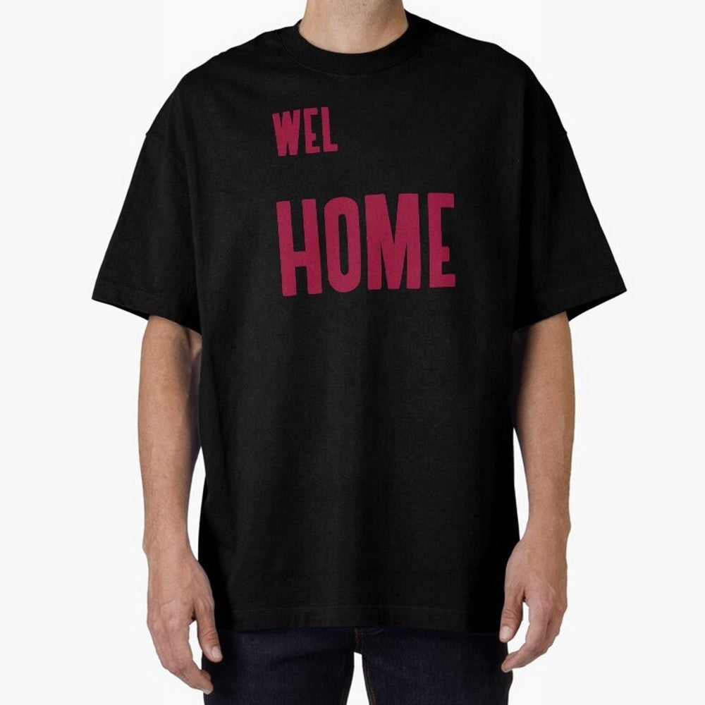 Welcome Home Cristiano Oversized T-Shirt Create Match Day Hype around FIFA World Cup 2026 Group Stage, Neymar, Brazil, Portugal and Argentina, Retro Football Energy, Iconic Rivalries, Trophy Chase Drama and Stadium Atmosphere; Ideal for Fans Who