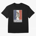 Football - Zidane Oversized T-Shirt Turn Every Weekend Toward Match Day Hype around FIFA World Cup 2026 Group Stage, Mbappe and Neymar, France and Portugal, Vintage Soccer Flavor, Modern Football Stars, National Flags and Final Night Emotion;