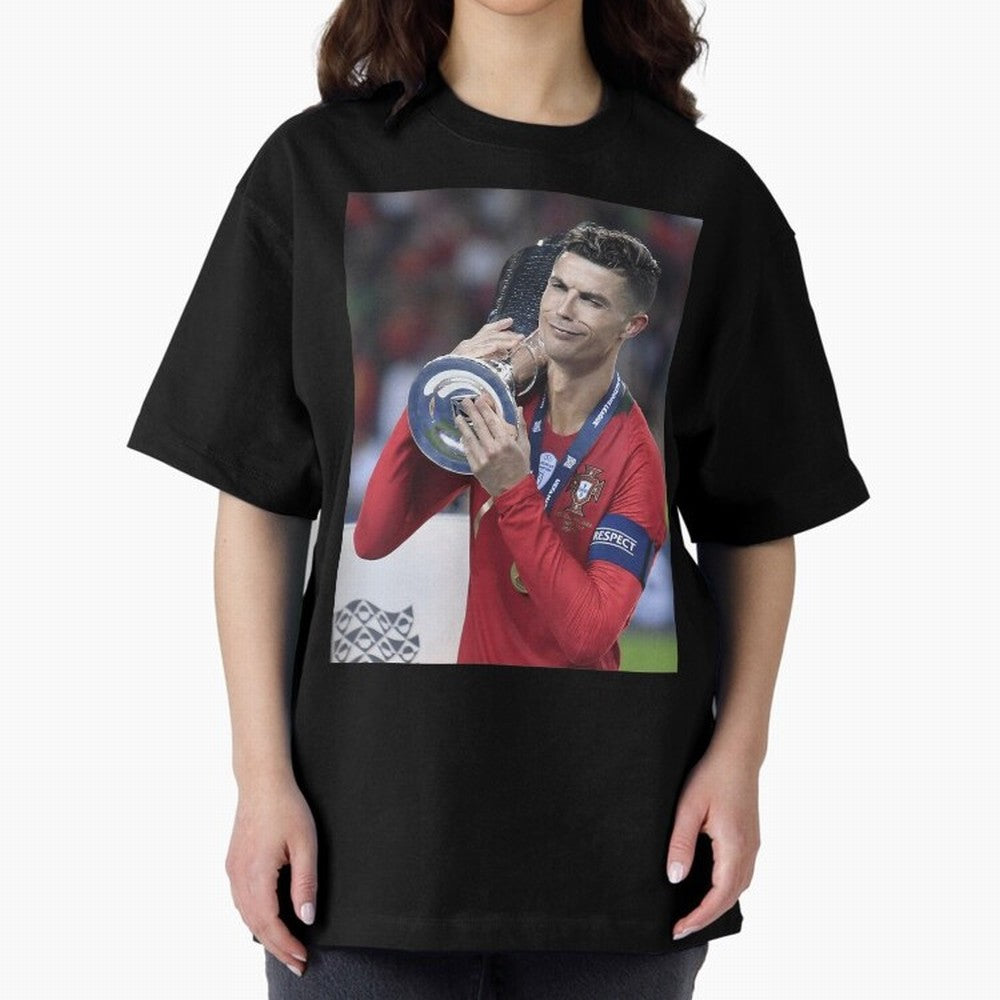 Todos Portugal 2019 Cr7 Oversized T-Shirt Bring World Football Passion into FIFA World Cup 2026 USA Canada Mexico Spirit, Made for Portugal, Spain and Germany, Messi, Global Supporter Spirit, Legendary Goals, National Colors and Tournament