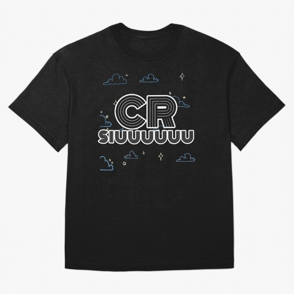 Siuuu 7 CR7 goal funny Oversized T-Shirt Celebrate Classic Football Spirit in FIFA World Cup 2026 USA Canada Mexico Spirit, Made for Brazil, Portugal and Argentina, Cristiano Ronaldo, Haaland and CR7, Worldwide Fan Energy, Dramatic Goals, Stadium