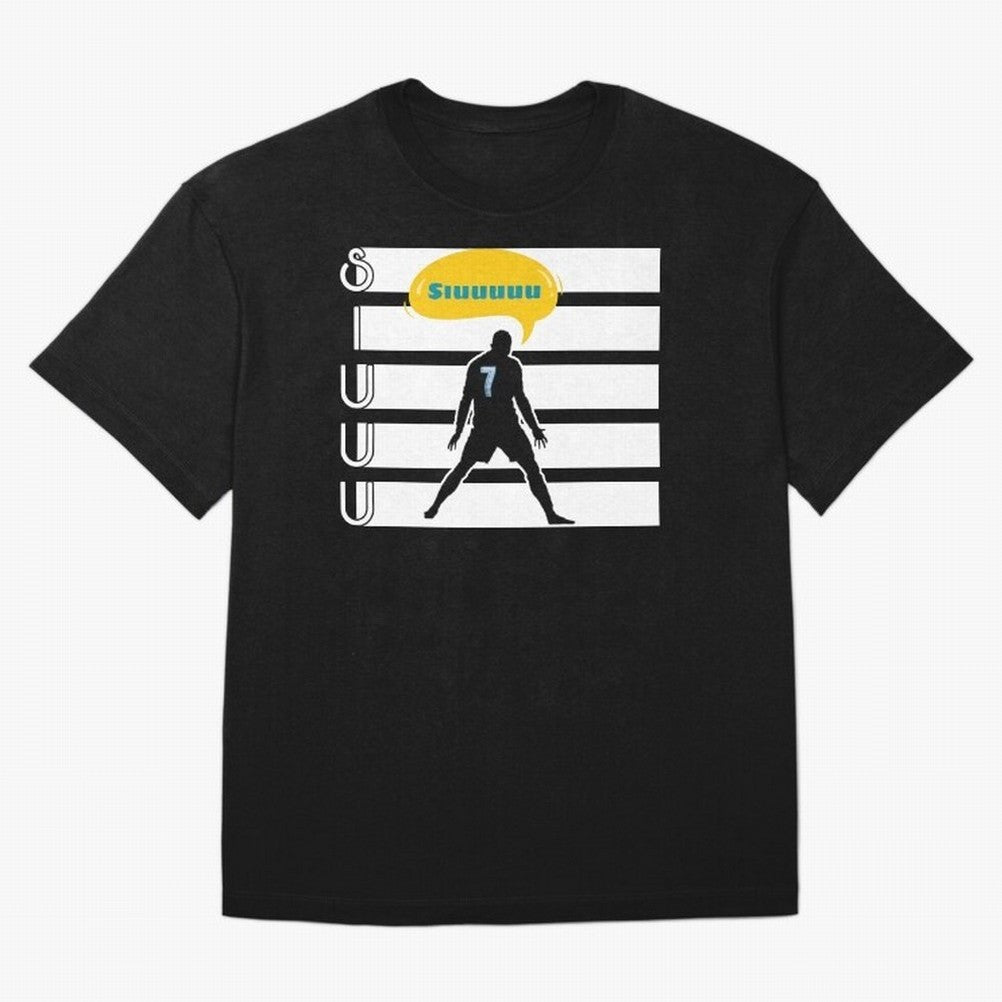 Siuuu CR7 goal Oversized T-Shirt Fuel the Hype around Match Day Hype around FIFA World Cup 2026, Mbappe, England and Germany, Classic Soccer Heritage, Championship Pressure, Fan Loyalty and International Pride; Ideal for Passionate Fans Who Love
