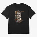 Cristiano Ronaldo Multicolor GOAT Oversized T-Shirt Bring International Match Energy to FIFA World Cup 2026 USA Canada Mexico Spirit, Centered on Brazil, Cristiano Ronaldo, Haaland and CR7, Supporter Pride, Iconic Celebrations, Legendary Names and