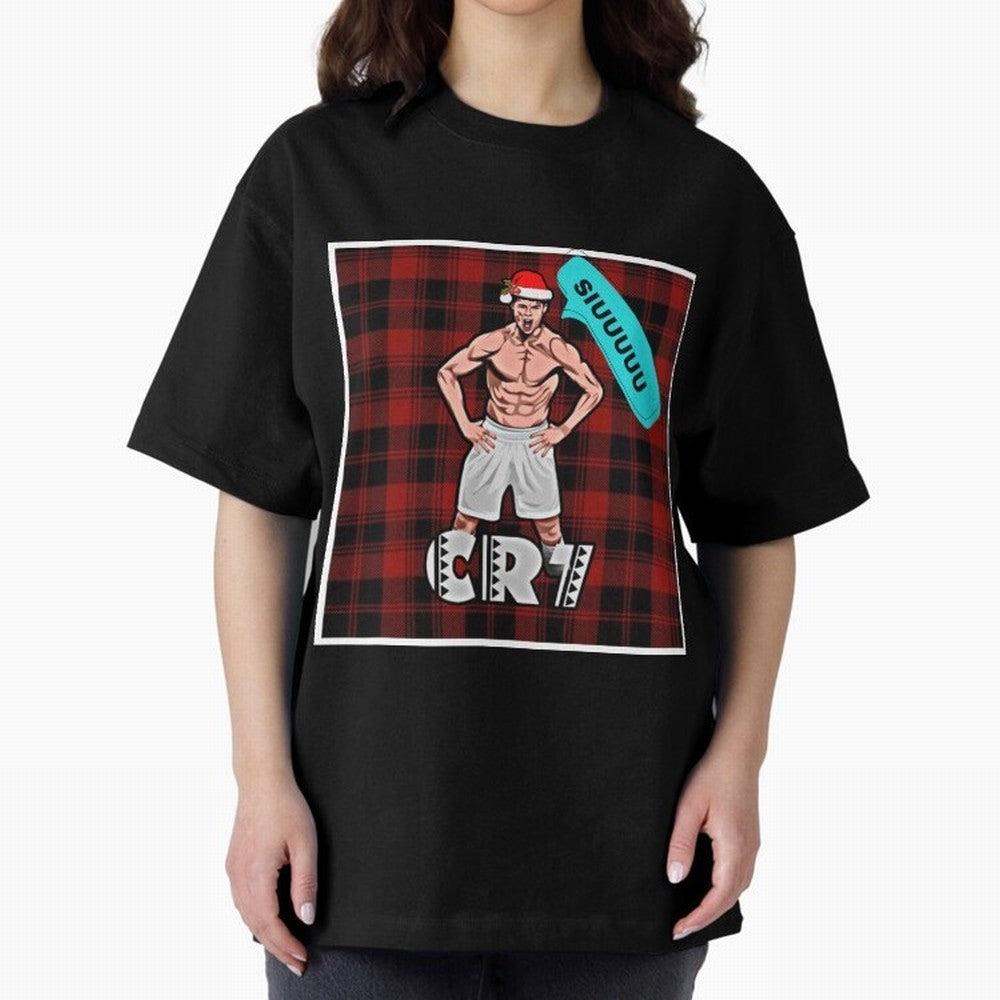 Siuuu Cristiano ronaldo goal Oversized T-Shirt Show Your Stadium Side during the FIFA World Cup 2026 Journey through Messi and Cristiano Ronaldo Highlights, Portugal, Spain and Germany Pride, Tournament Hype, Historic Matchups, Family Viewing