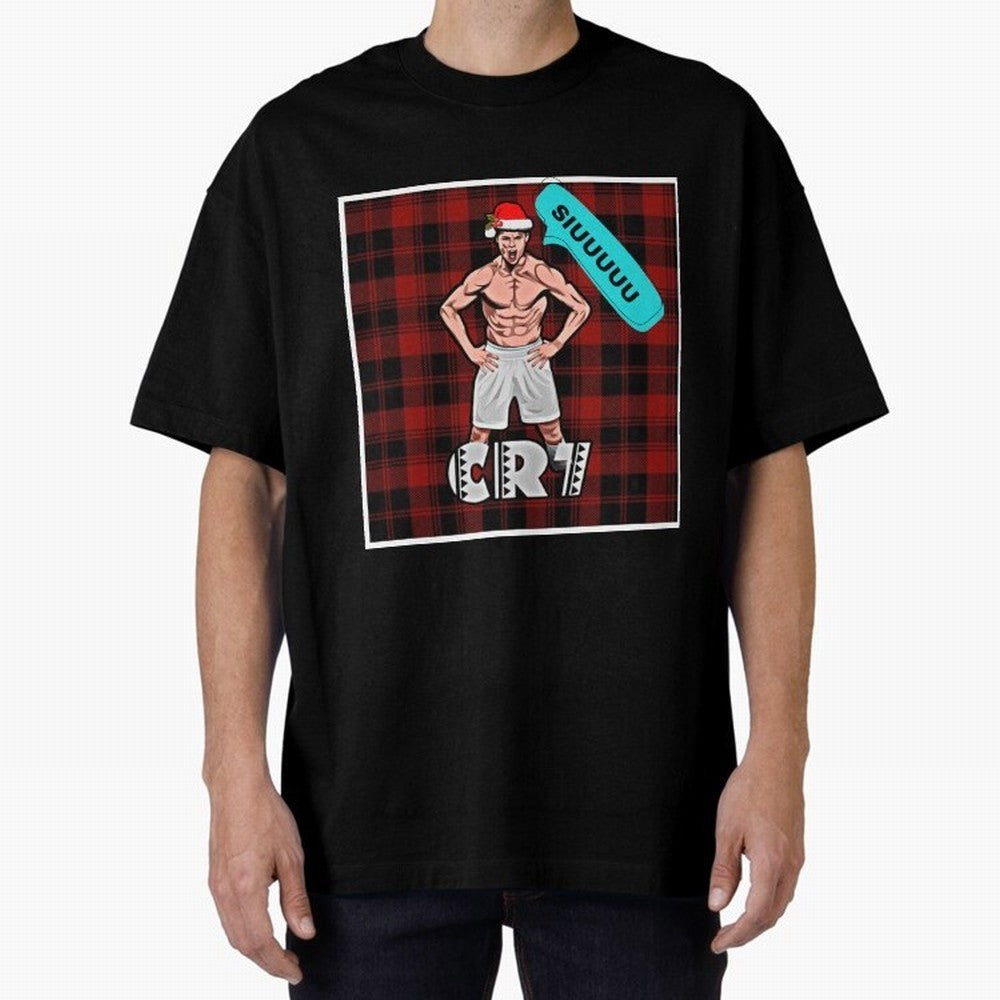 Siuuu Cristiano ronaldo goal Oversized T-Shirt Show Your Stadium Side during the FIFA World Cup 2026 Journey through Messi and Cristiano Ronaldo Highlights, Portugal, Spain and Germany Pride, Tournament Hype, Historic Matchups, Family Viewing