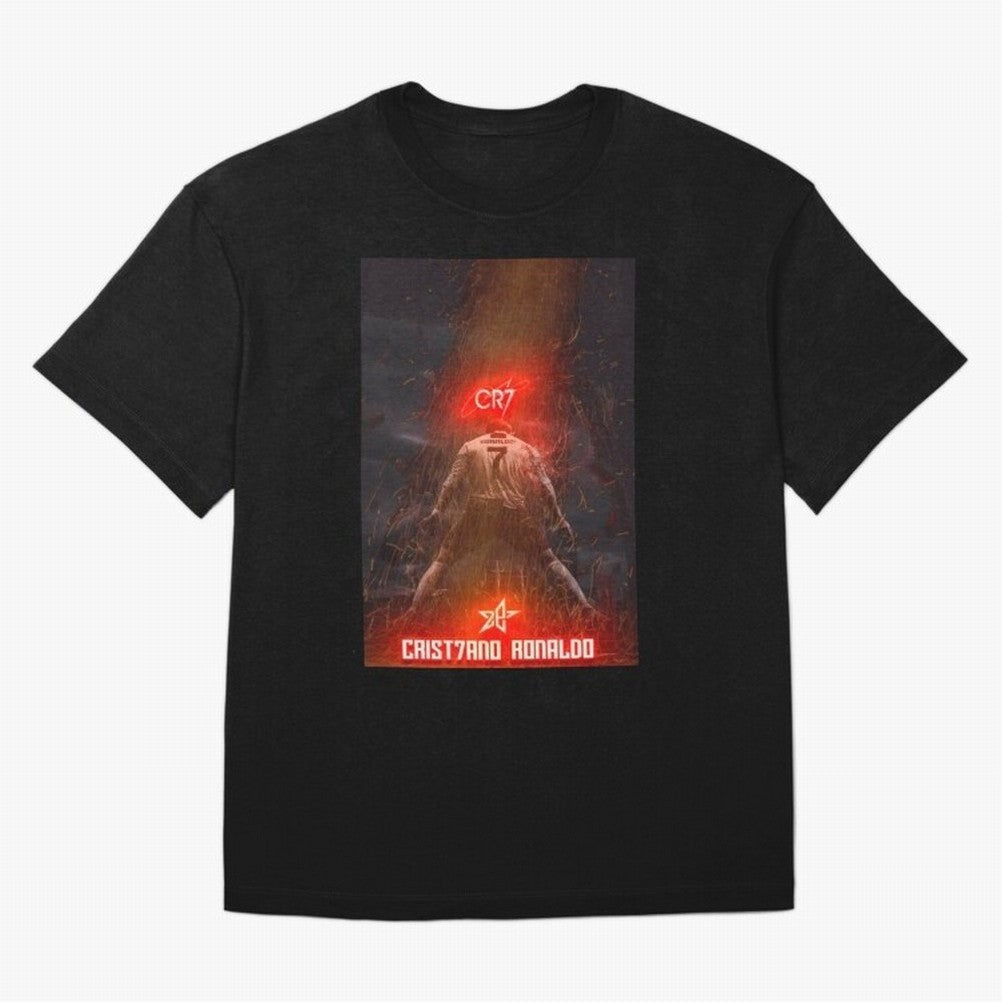 CR7 - CRISTIANO RONALDO Oversized T-Shirt Bring FIFA World Cup 2026 USA Canada Mexico for Fans of Cristiano Ronaldo, Haaland and CR7 and England, France and Netherlands, Bringing Fan Favorite Moments, National Team Passion, Big Match Drama and