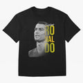 Ronaldo Cr7 Cristiano Ronaldo The Rocket Oversized T-Shirt Bring Champion Energy into Global Football Passion for FIFA World Cup 2026 Group Stage, with Haaland and Mbappe, Portugal, Spain and Germany, Goal Celebration Energy, Supporter Heritage,