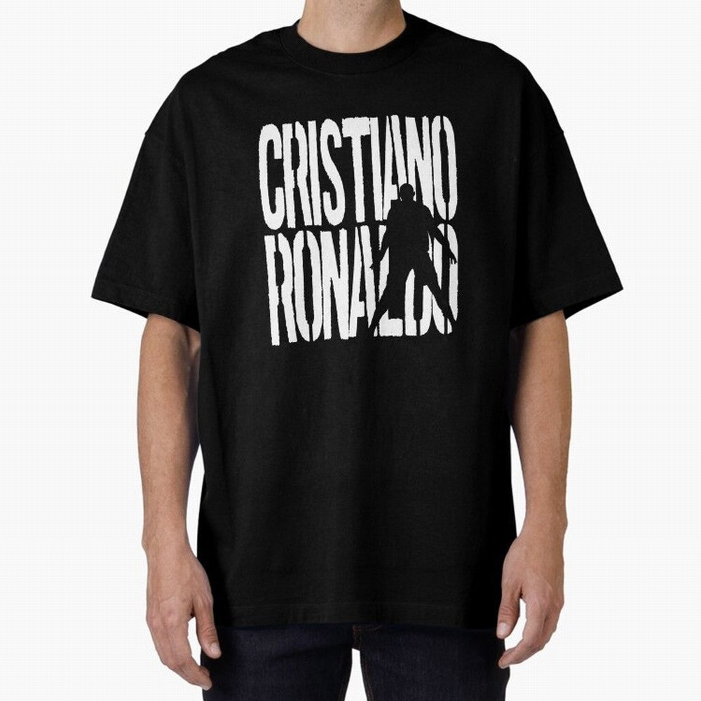 Cristiano Ronaldo Goal Oversized T-Shirt Celebrate FIFA World Cup 2026 USA Canada Mexico for Fans of Mbappe and Neymar and France and Portugal, Bringing Football Passion, Legendary Performances, Festival Vibes and Supporter Community; Built for