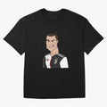 CR J Oversized T-Shirt Mark FIFA World Cup 2026 Filled with Cristiano Ronaldo, Haaland and CR7, Netherlands Energy, Match Day Excitement, Supporter Culture, Golden Goals and Global Football Passion; Perfect for Fans, Collectors, Family Gatherings,