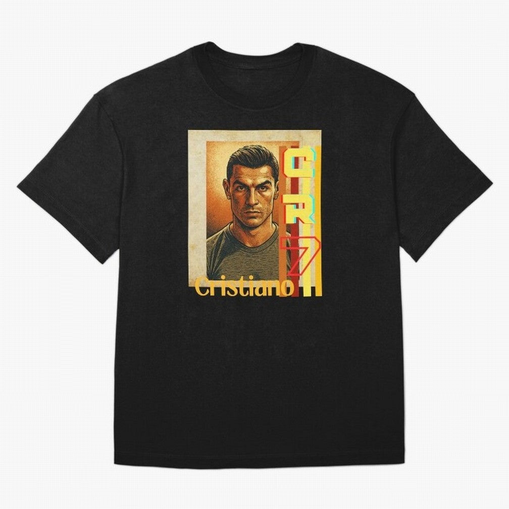 Cristiano Ronaldo Oversized T-Shirt Join the Global Buzz around FIFA World Cup 2026 Group Stage for Fans of Mbappe and Neymar and Germany, Bringing Global Supporter Spirit, Legendary Goals, National Colors and Tournament Celebration; Perfect for