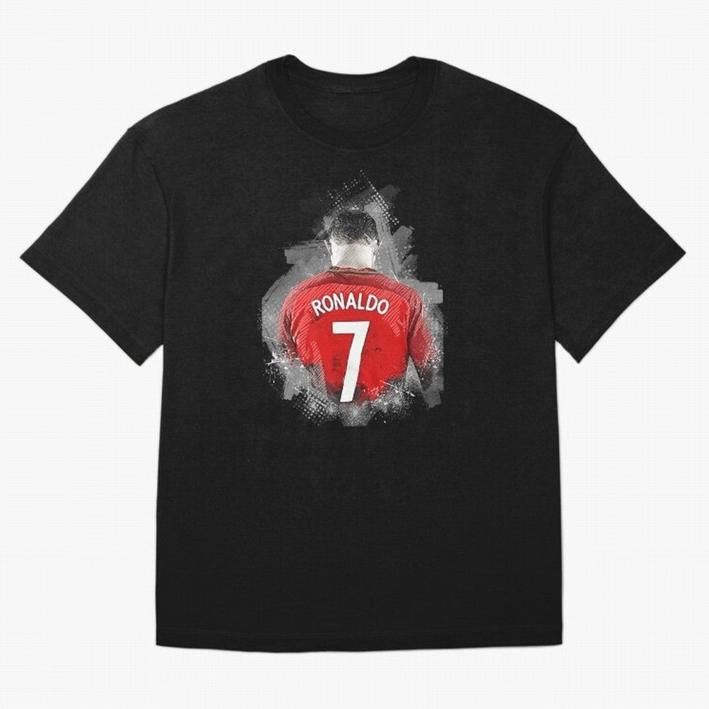 Cristiano Ronaldo Oversized T-Shirt Feel the Heartbeat of Global Football Passion for FIFA World Cup 2026 USA Canada Mexico, Inspired by Haaland and Mbappe, Portugal, Tournament Hype, Historic Matchups, Family Viewing Parties and Global Sports