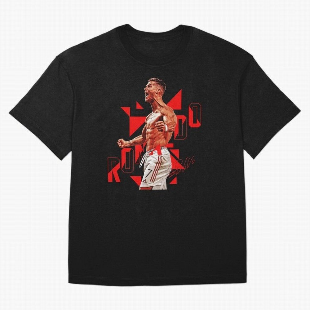 Cristiano Ronaldo Oversized T-Shirt Celebrate Football Dreams Across FIFA World Cup 2026 USA Canada Mexico for Fans of Messi, CR7 and Mbappe and Portugal, Bringing Fan Favorite Moments, National Team Passion, Big Match Drama and Soccer History;