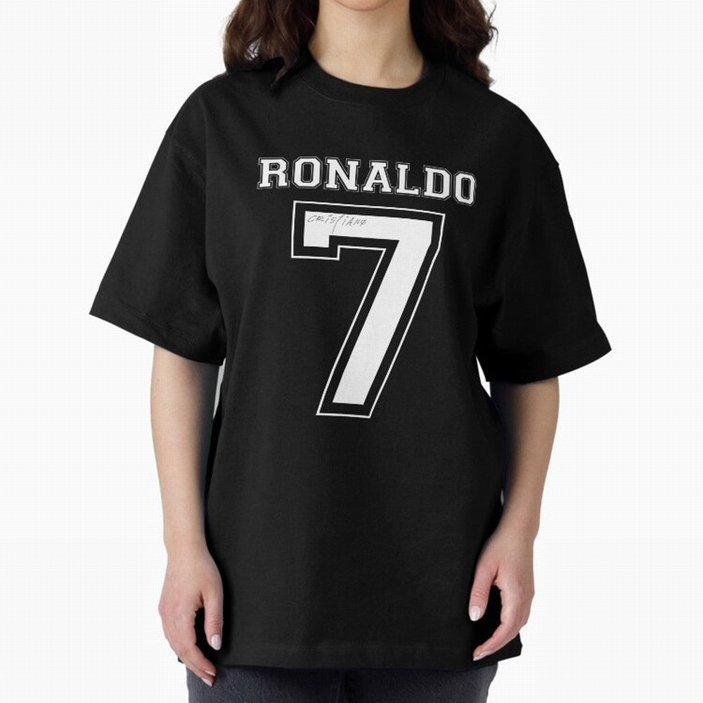 Cristiano Ronaldo Oversized T-Shirt Feel International Energy from FIFA World Cup 2026 USA Canada Mexico Spirit, Centered on Portugal, Spain and Germany, Messi, CR7 and Mbappe, Game Day Rituals, Football Legends, Country Pride and the Road to the