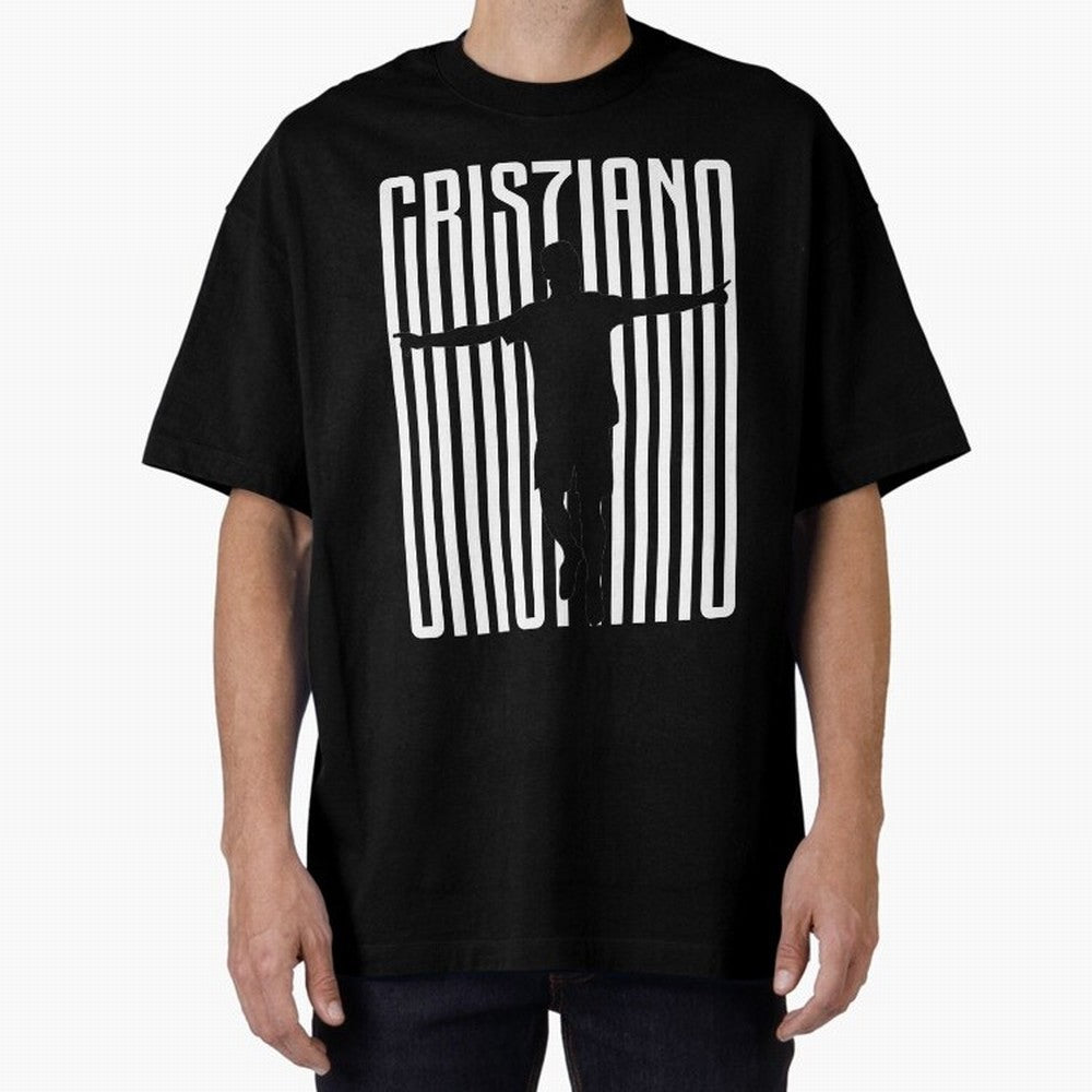 Cristiano Ronaldo Oversized T-Shirt Honor the Football Icons of FIFA World Cup 2026 Group Stage Celebrating Neymar, Haaland and Cristiano Ronaldo, Argentina, France and Brazil Energy, Supporter Pride, Iconic Celebrations, Legendary Names and Global