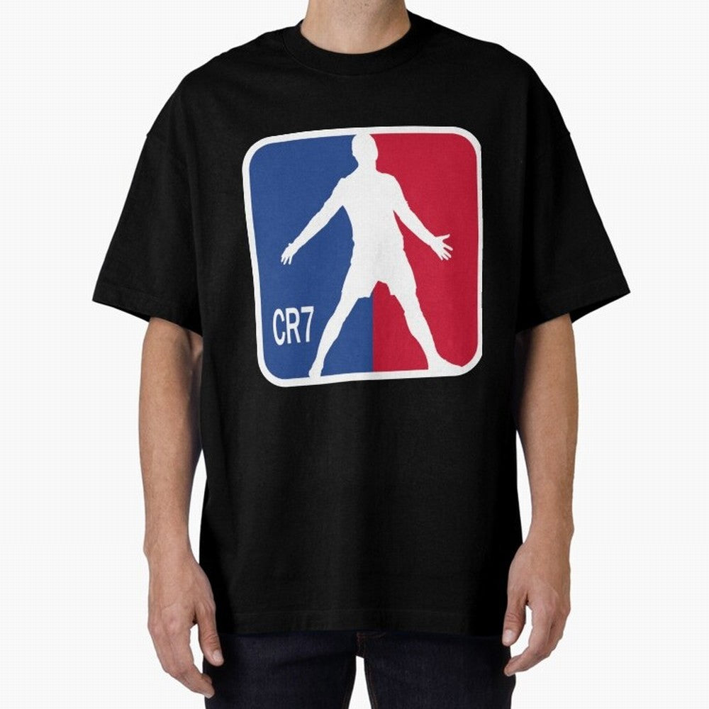 Cristiano Ronaldo 1 Oversized T-Shirt Relive FIFA World Cup 2026 Group Stage for Fans of Mbappe and Neymar and Netherlands, Bringing Supporter Pride, Iconic Celebrations, Legendary Names and Global Match Day Energy; Perfect for Fans, Collectors,