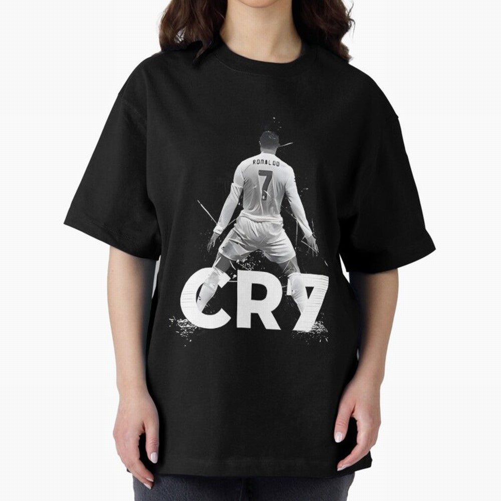 Cr7 Oversized T-Shirt Embrace Global Football Passion for FIFA World Cup 2026 Group Stage, Built around Cristiano Ronaldo, Argentina, Soccer Culture, Superstar Moments, National Team Dreams and Competitive Fire; Perfect for People Who Love