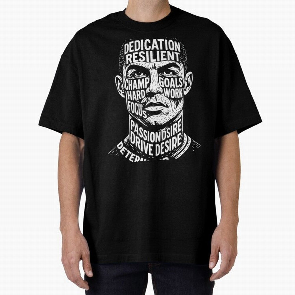 Artistic Ronaldo Oversized T-Shirt Represent Fans Who Live for FIFA World Cup 2026 USA Canada Mexico Inspired by Neymar, Haaland and Cristiano Ronaldo, Germany Energy, Soccer Culture, Superstar Moments, National Team Dreams and Competitive Fire;