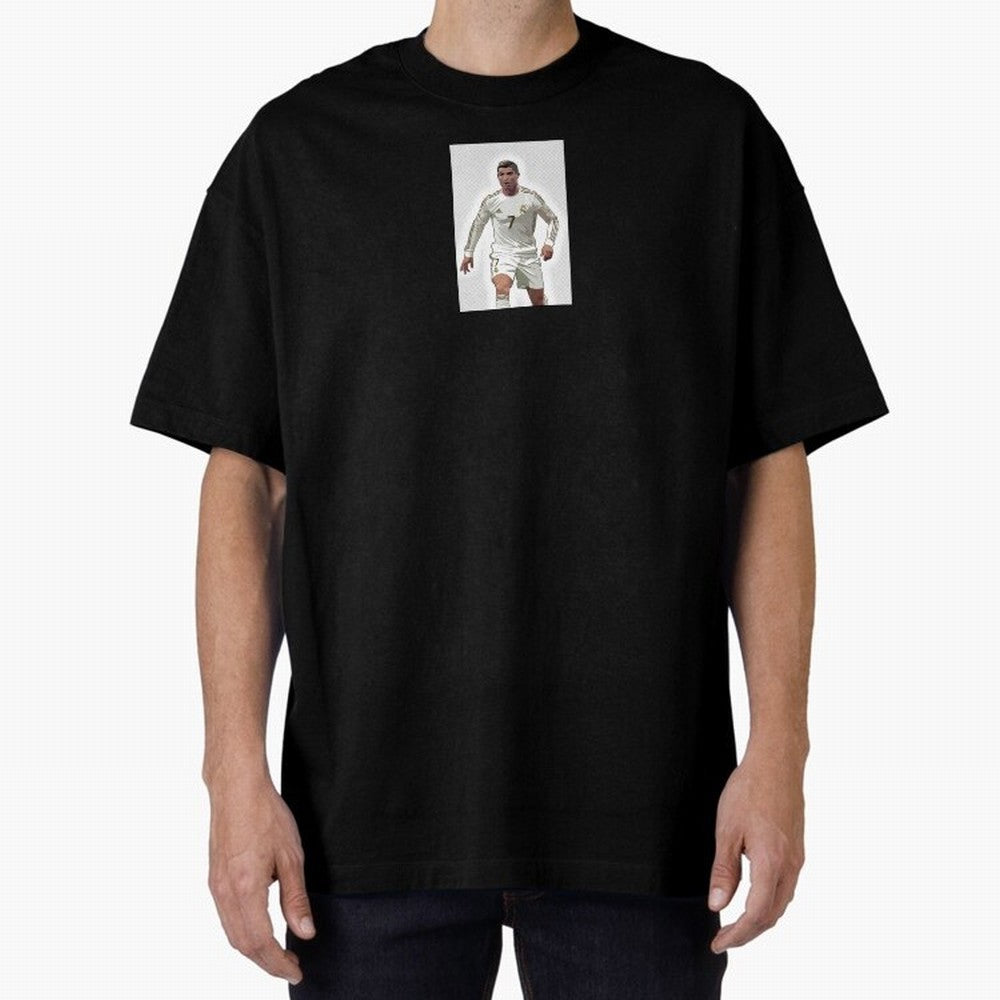 Cristiano Ronaldo Oversized T-Shirt Bring Legendary Rivalry Energy to Global Football Passion for FIFA World Cup 2026 USA Canada Mexico, Connected to Haaland and Mbappe, England, Tournament Hype, Historic Matchups, Family Viewing Parties and Global