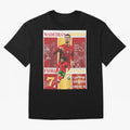 Cristiano Ronaldo Portugal Poster - Madeira's Prodigy CR7 Fan Art Print Oversized T-Shirt Bring Legendary Rivalry Energy to FIFA World Cup 2026 Group Stage for Fans of Messi and Argentina, France and Brazil, Bringing Vintage Soccer Flavor, Modern