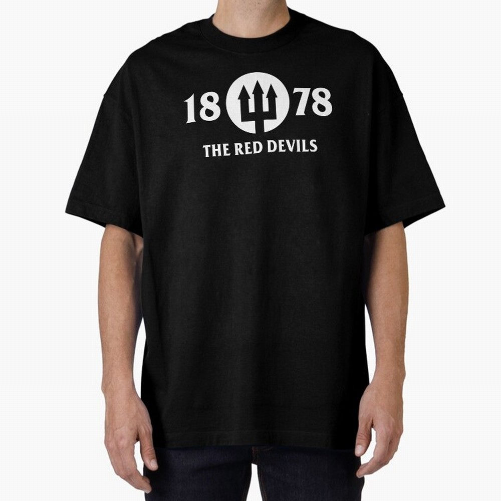 Manchester United The Red Devils Oversized T-Shirt Carry the Colors and Pride of FIFA World Cup 2026 USA Canada Mexico Spirit, Inspired by Brazil, Portugal and Argentina, Mbappe, Soccer Culture, Superstar Moments, National Team Dreams and