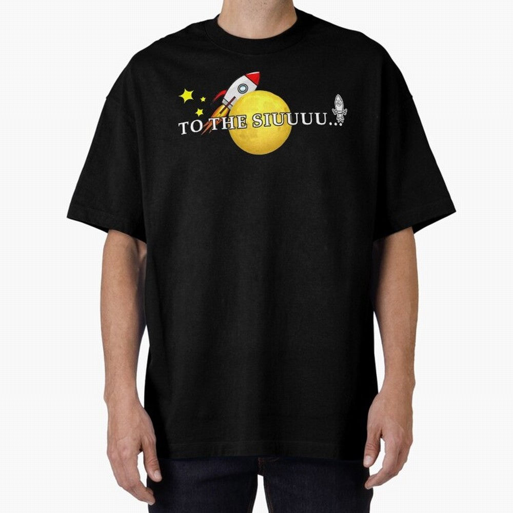 To the siuuu CR7 goal Oversized T-Shirt Fuel Your Fan Pride for FIFA World Cup 2026 Connected to CR7, Portugal Energy, Worldwide Fan Energy, Dramatic Goals, Stadium Lights and Championship Celebrations; Great for Watch Parties, Sports Bars, Family