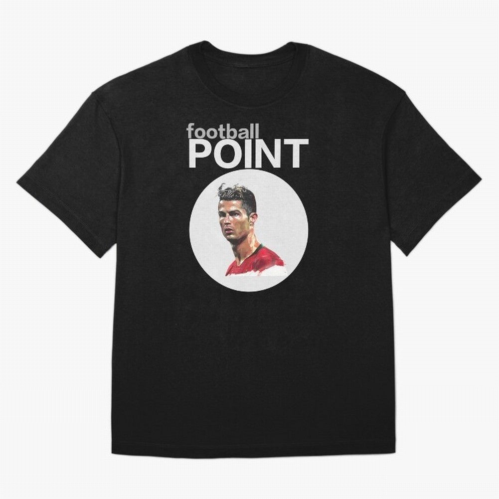 football POINT Oversized T-Shirt Show Your Love for FIFA World Cup 2026 Spirit, with Germany, Messi, CR7 and Mbappe, Match Day Excitement, Supporter Culture, Golden Goals and Global Football Passion; Ideal for Passionate Fans Who Love Underdog