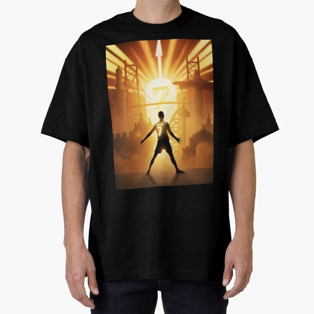 Celebration of Champions Art Poster Oversized T-Shirt Make Every Match About the FIFA World Cup 2026 USA Canada Mexico Journey through Neymar Highlights, Brazil, Portugal and Argentina Pride, Football Passion, Legendary Performances, Festival Vibes