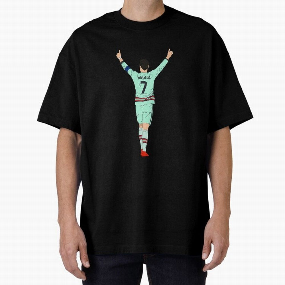 Cristiano Ronaldo Cristiano Ronaldo o Oversized T-Shirt Honor the Beautiful Game during FIFA World Cup 2026 for Fans of Cristiano Ronaldo and Argentina and Brazil, Bringing Football History, Final Match Energy, Crowd Noise and Once in a Lifetime