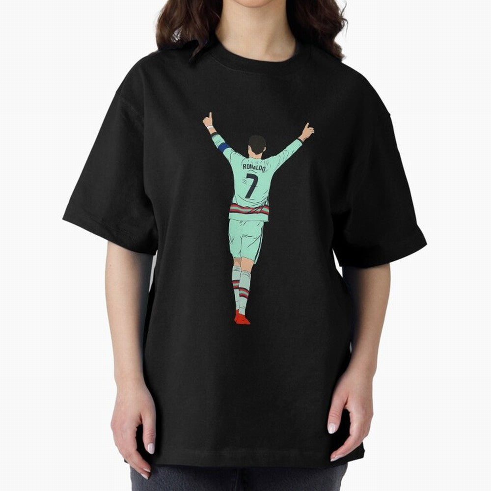 Cristiano Ronaldo Cristiano Ronaldo o Oversized T-Shirt Honor the Beautiful Game during FIFA World Cup 2026 for Fans of Cristiano Ronaldo and Argentina and Brazil, Bringing Football History, Final Match Energy, Crowd Noise and Once in a Lifetime