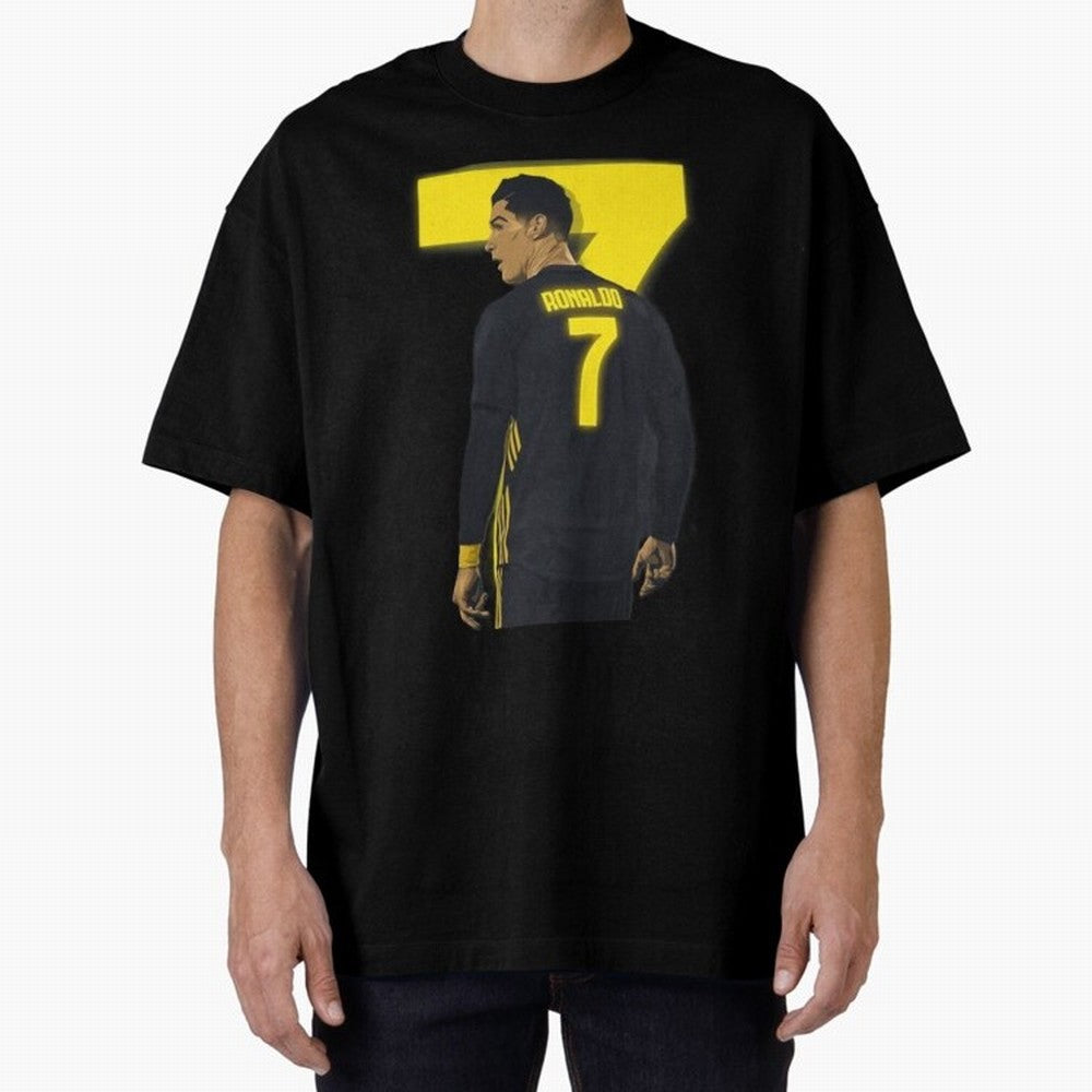 CR7 cristiano ronaldo logo Oversized T-Shirt Bring Global Tournament Vibes to FIFA World Cup 2026 USA Canada Mexico Driven by Neymar, Haaland and Cristiano Ronaldo, Brazil, Portugal and Argentina Energy, Champion Mindset, Group Stage Buzz, Knockout