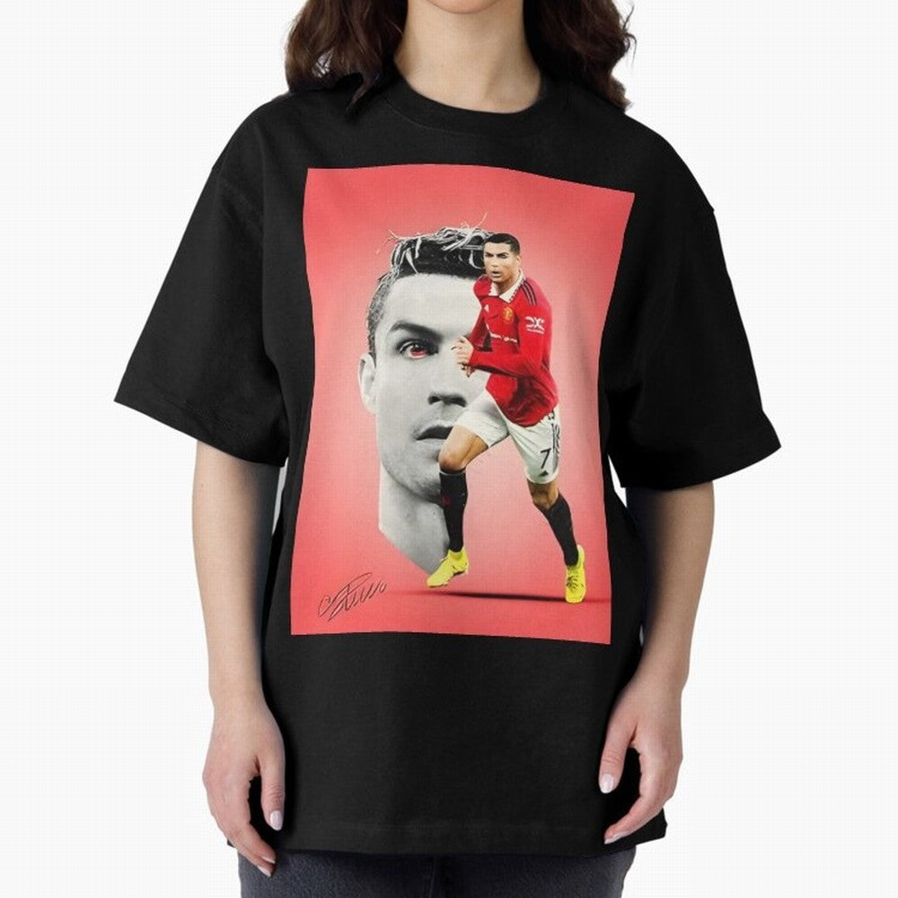 Cr7 Oversized T-Shirt Make Every Match About Global Football Passion for FIFA World Cup 2026 Group Stage, Highlighting Mbappe and Neymar, Argentina and Brazil, Goal Celebration Energy, Supporter Heritage, Football Icons and Worldwide Tournament