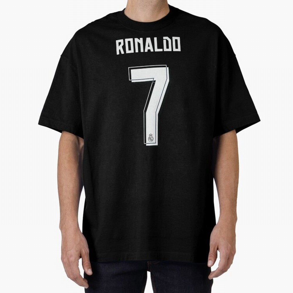 CR7, Cristiano Ronaldo, Cristiano, Ronaldo, oro, portugal, 7, number, dorsal Oversized T-Shirt Bring Supporter Culture to Match Day Hype around FIFA World Cup 2026, Haaland and Mbappe, Argentina, Classic Soccer Heritage, Championship Pressure, Fan