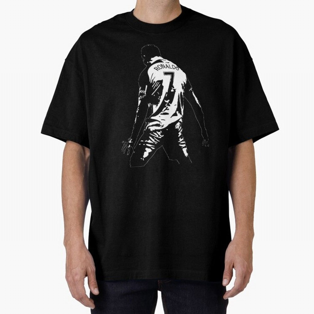 CRISTIANO RONALDO Oversized T-Shirt Make the Season About FIFA World Cup 2026 USA Canada Mexico Centered on Cristiano Ronaldo, Haaland and CR7, Argentina Energy, Championship Spirit, Famous Goals, Roaring Crowds and International Football Unity;