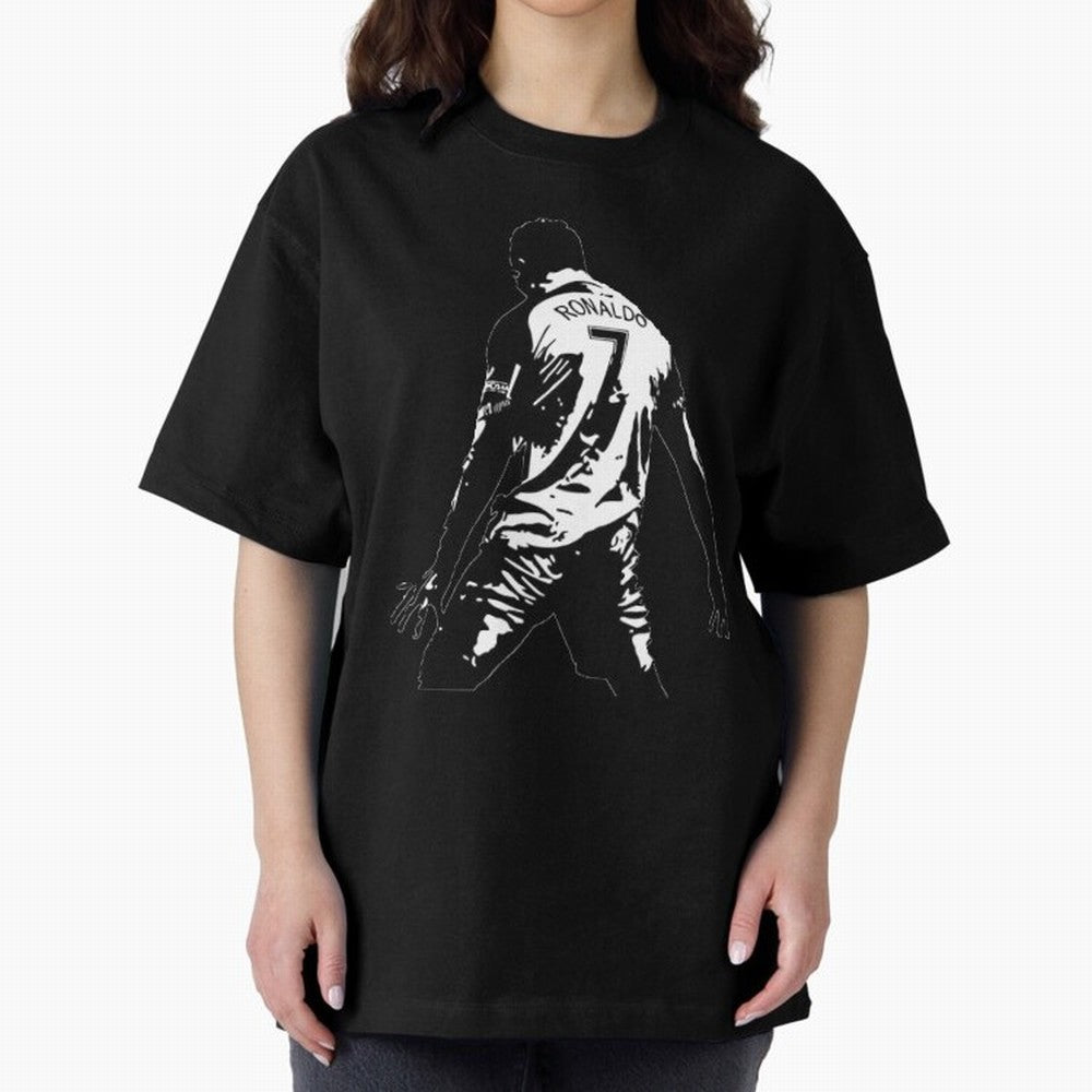 CRISTIANO RONALDO Oversized T-Shirt Make the Season About FIFA World Cup 2026 USA Canada Mexico Centered on Cristiano Ronaldo, Haaland and CR7, Argentina Energy, Championship Spirit, Famous Goals, Roaring Crowds and International Football Unity;