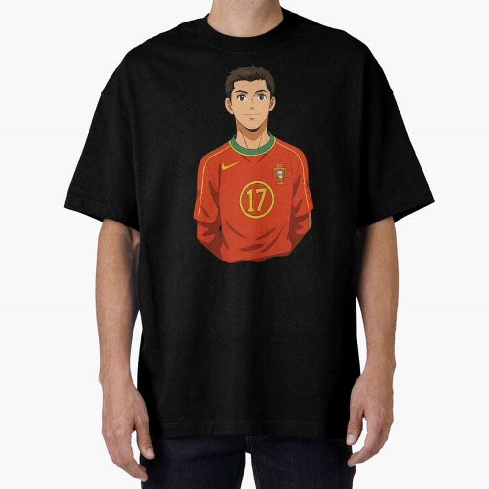 Ronaldo Oversized T-Shirt Represent Fans Who Live for Global Football Passion for FIFA World Cup 2026 Group Stage, Made for Messi, Neymar and Mbappe, France and Portugal, Football Festival Excitement, Trophy Ambitions, Country Rivalries and Star