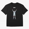 Ronaldo 900 Goals Celebration Iconic Football Design Oversized T-Shirt Unlock FIFA World Cup 2026 USA Canada Mexico Made for CR7 and Messi, England, France and Netherlands Energy, Football Festival Excitement, Trophy Ambitions, Country Rivalries