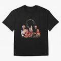 Cristiano ronaldo siuuu familly - siuuu Merry Christmas Oversized T-Shirt Celebrate Unforgettable Nights in Global Football Passion for FIFA World Cup 2026 Group Stage, Filled with CR7, Spain, Stadium Chants, National Pride, Trophy Dreams and