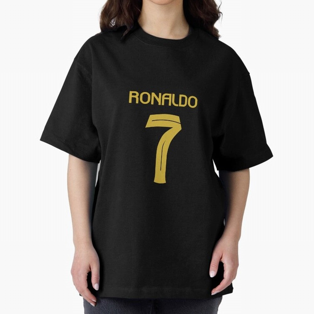 Cristiano Ronaldo 2024 Oversized T-Shirt Show Your Stadium Side during FIFA World Cup 2026 Group Stage for Fans of Messi and Argentina, France and Brazil, Bringing Champion Mindset, Group Stage Buzz, Knockout Tension and Passionate Fan Culture;