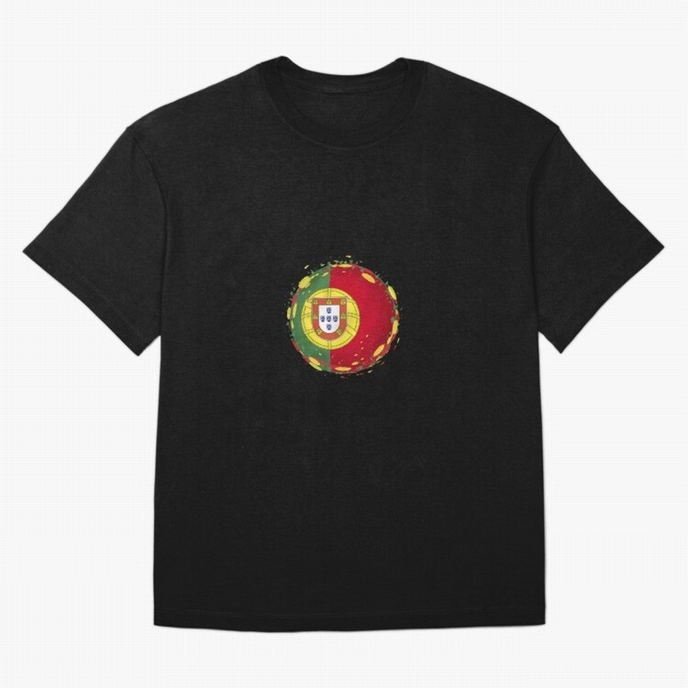 Portugal Oversized T-Shirt Celebrate Golden Goal Energy in Global Football Passion for FIFA World Cup 2026 Group Stage, Made for Neymar, England, France and Netherlands, Football Festival Excitement, Trophy Ambitions, Country Rivalries and Star