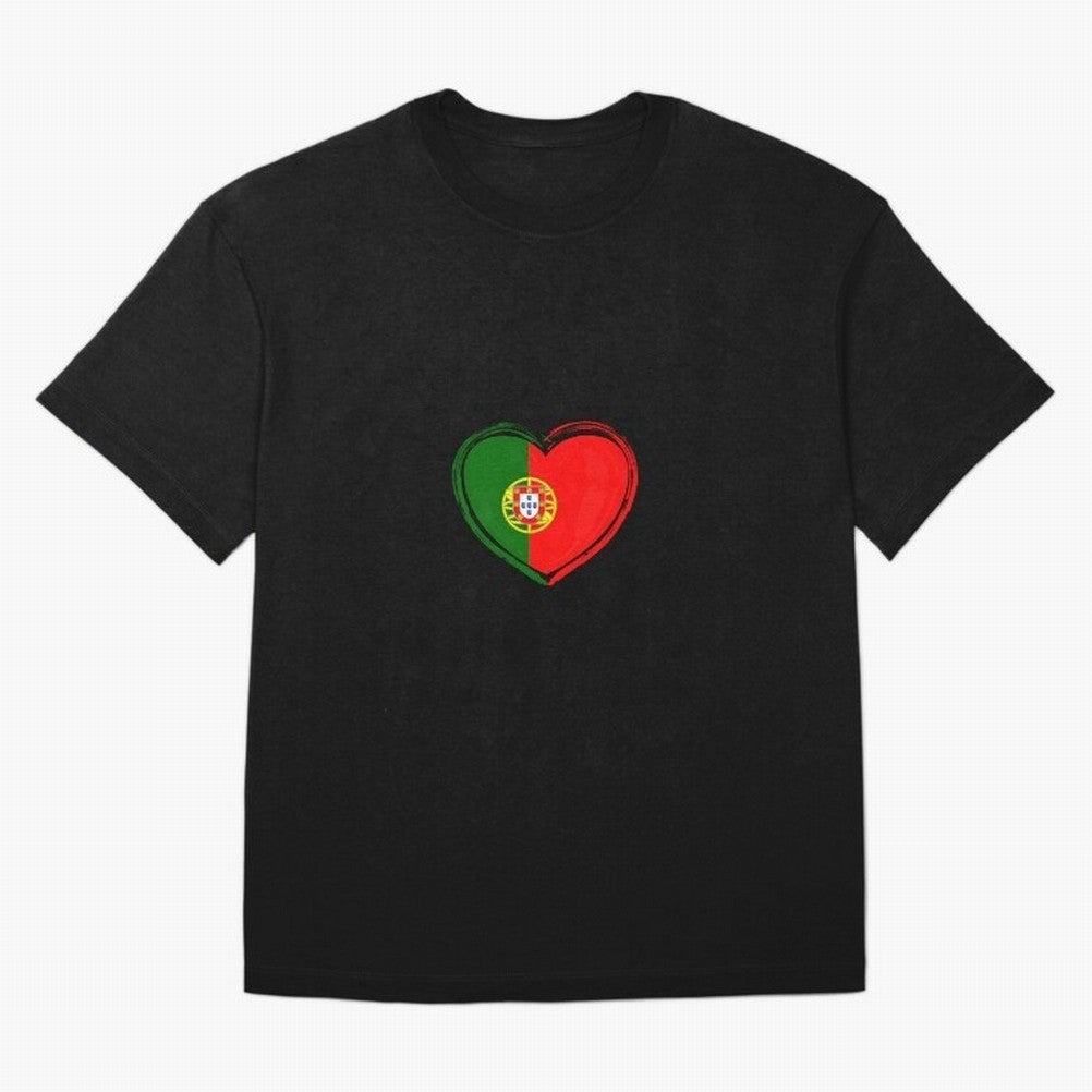 Portugal Oversized T-Shirt Feel the Heartbeat of Match Day Hype around FIFA World Cup 2026, Mbappe and Neymar, France and Portugal, Vintage Soccer Flavor, Modern Football Stars, National Flags and Final Night Emotion; Created for Match Day Parties,