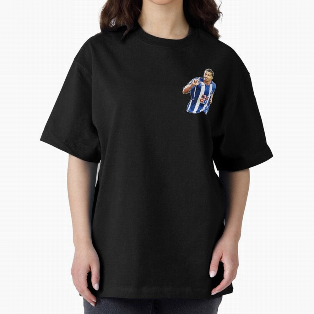Quaresma Oversized T-Shirt Show Your Stadium Side during Match Day Hype around FIFA World Cup 2026 USA Canada Mexico, Messi and Cristiano Ronaldo, France, Stadium Memories, Football Loyalty, International Chants and Championship Tradition; Created