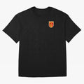 Manchester United Classic Shield Oversized T-Shirt Show Fan Pride Across FIFA World Cup 2026 Driven by Cristiano Ronaldo, Haaland and CR7, Portugal Energy, Stadium Chants, National Pride, Trophy Dreams and Unforgettable Football Memories; Made for