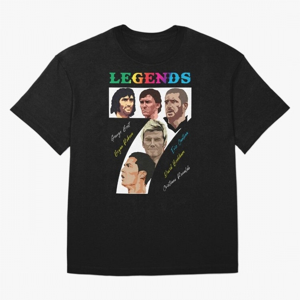LEGENDS OF FOOTBALL Oversized T-Shirt Turn Up for FIFA World Cup 2026 Built around Messi and Cristiano Ronaldo, Argentina and Brazil Energy, Goal Celebration Energy, Supporter Heritage, Football Icons and Worldwide Tournament Joy; Made for Die Hard