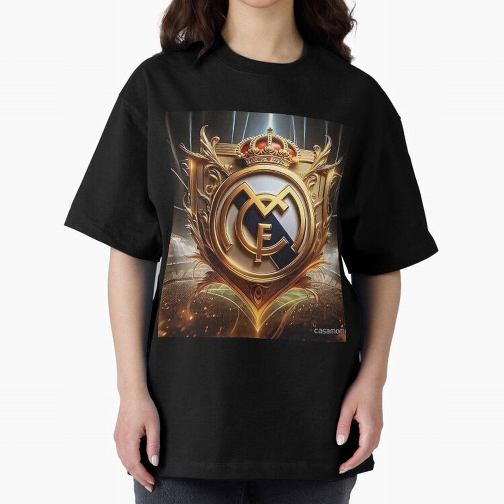 Galaxy of Real Madrid Oversized T-Shirt Enjoy the Biggest Football Party of FIFA World Cup 2026 Group Stage with Neymar, France Energy, Football History, Final Match Energy, Crowd Noise and Once in a Lifetime Moments; Ideal for Football Dads,